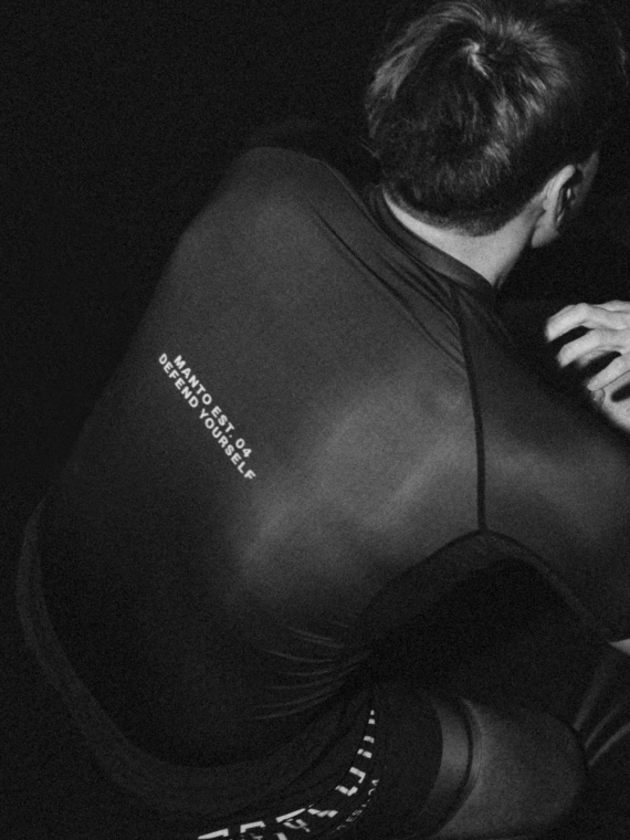 MANTO rashguard VARSITY czarny