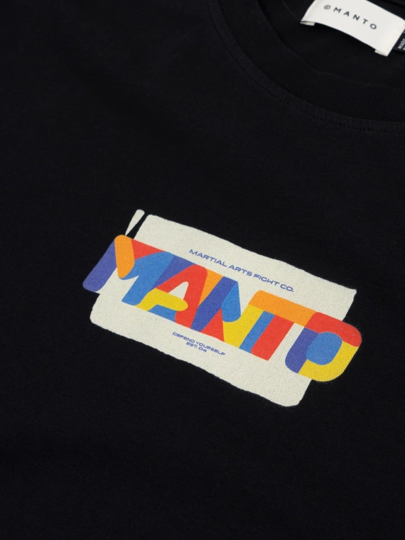 MANTO  t-shirt CUBISM THAI czarny