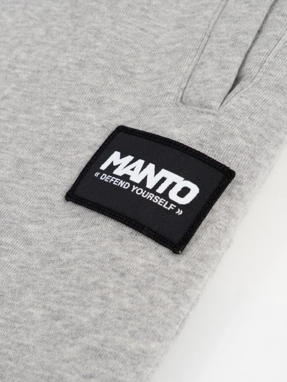 MANTO spodnie dresowe LABEL 25 melanż