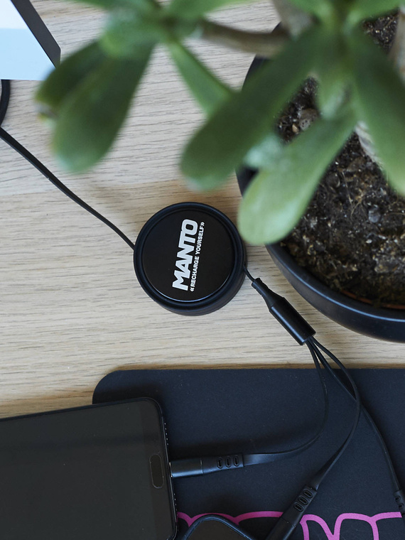 MANTO "3 w 1" kabel USB