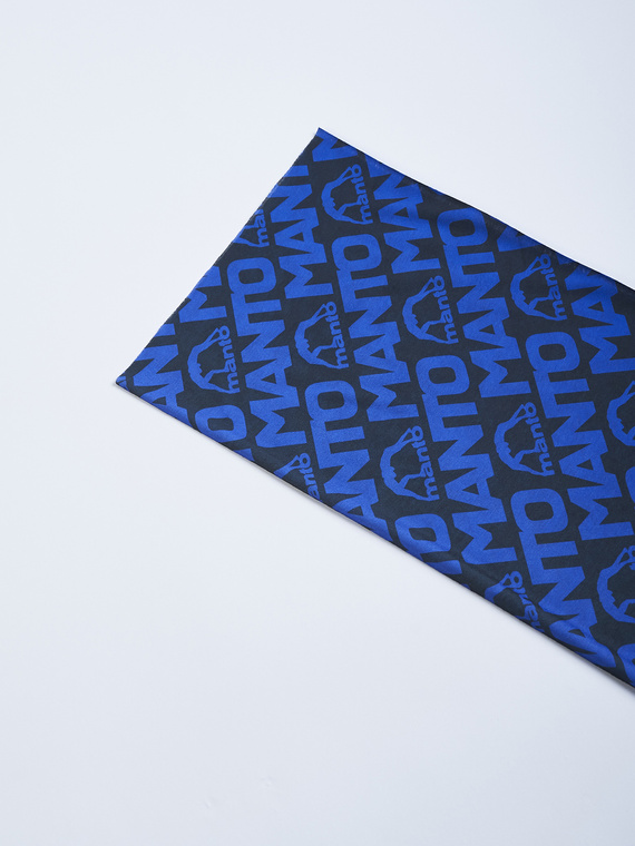 MANTO Komin multiscarf PATTERN granatowy