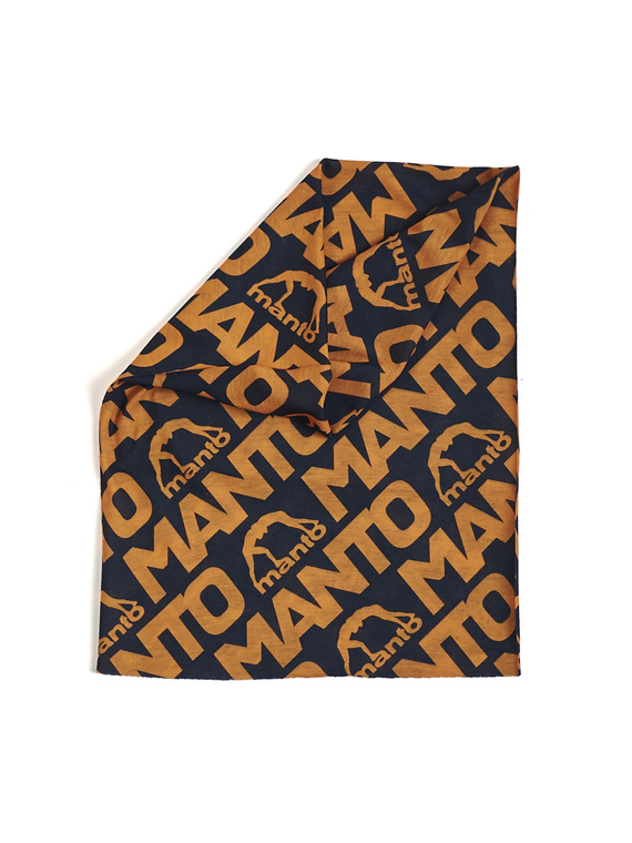 MANTO Komin multiscarf PATTERN pomarańczowy