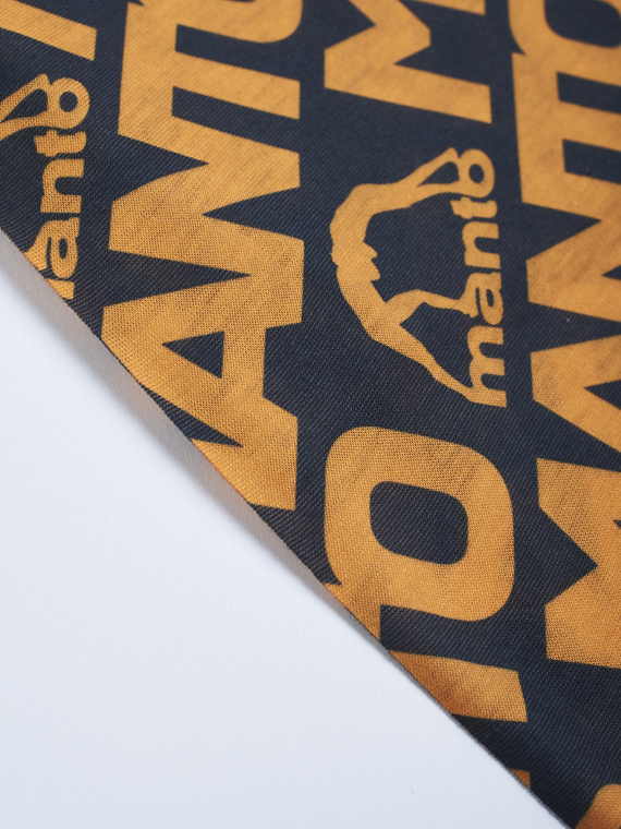 MANTO Komin multiscarf PATTERN pomarańczowy