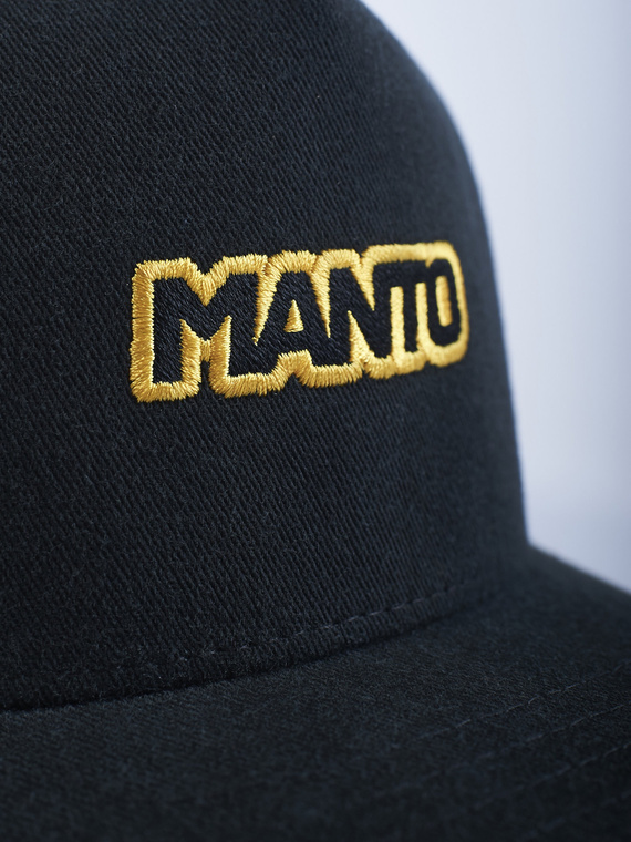 MANTO czapka snapback BLOCK czarna
