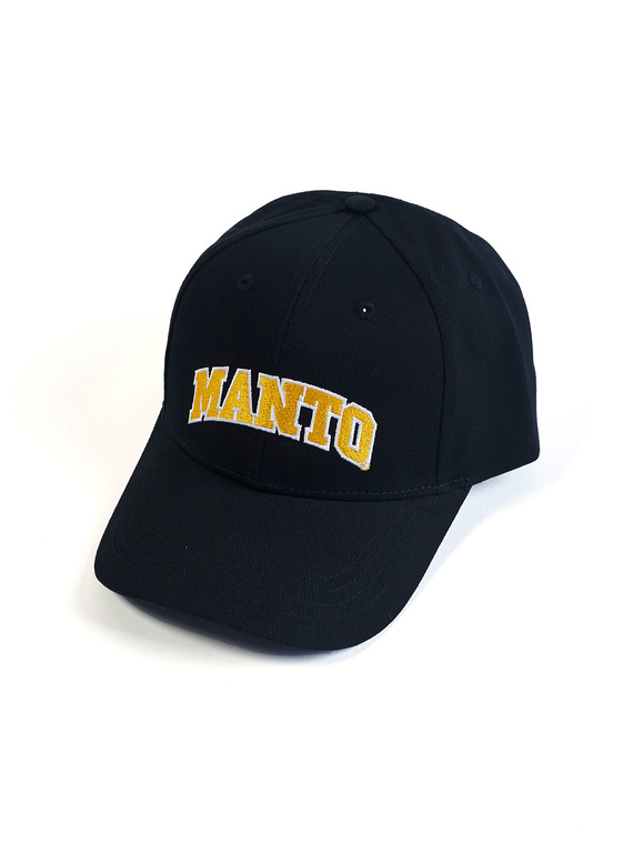MANTO czapka snapback VARSITY czarna