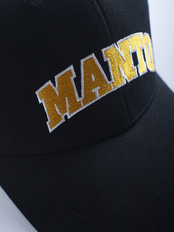 MANTO czapka snapback VARSITY czarna