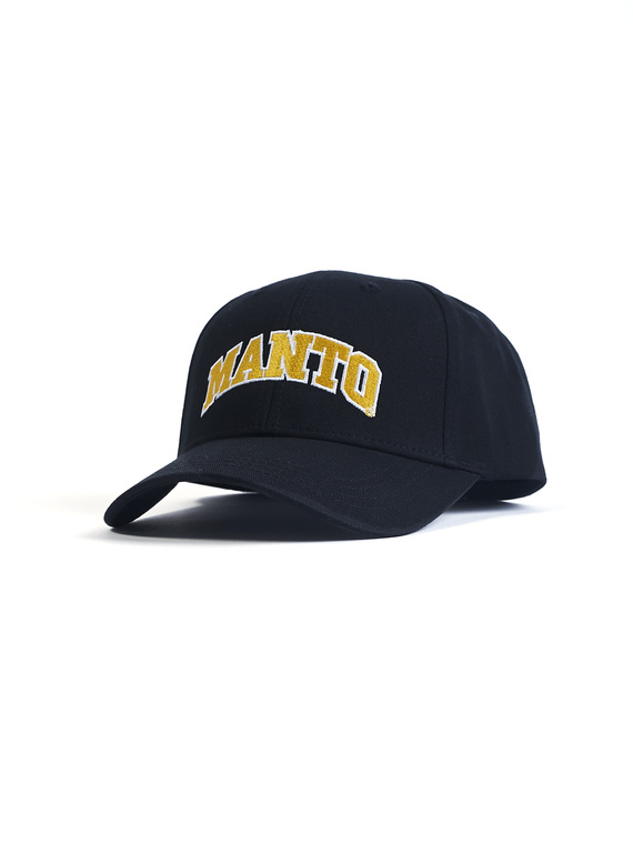 MANTO czapka snapback VARSITY czarna