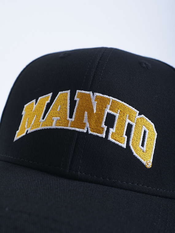 MANTO czapka snapback VARSITY czarna