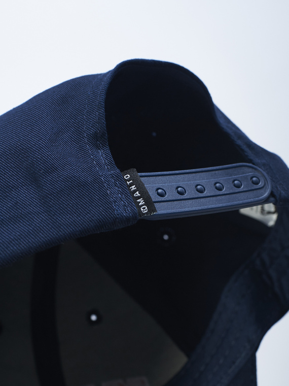 MANTO czapka snapback VARSITY granatowa