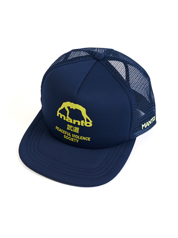 MANTO czapka truckerka SOCIETY 2.0 granatowa