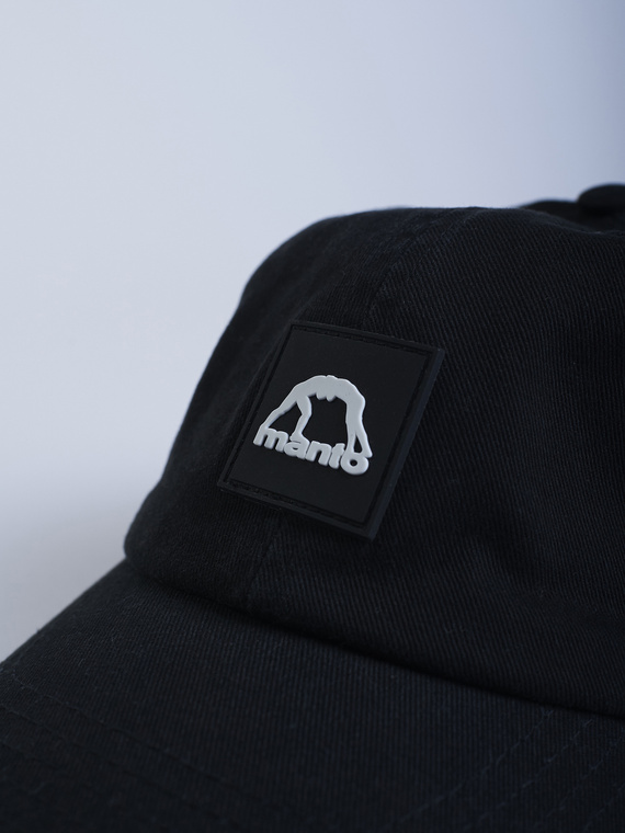 MANTO dad cap czapka LABEL 23 czarna
