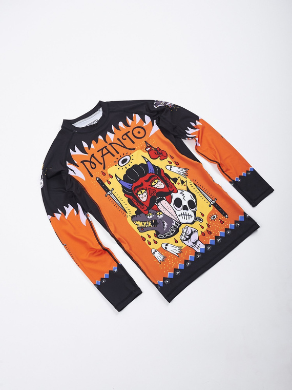 MANTO long sleeve rashguard DIABLO