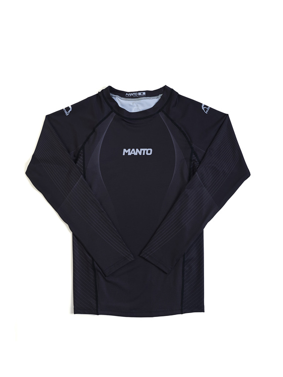 MANTO long sleeve rashguard FLOW czarny