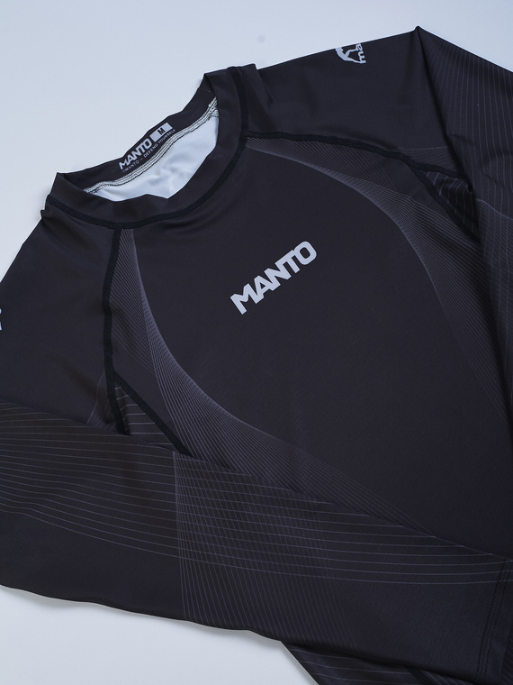 MANTO long sleeve rashguard FLOW czarny