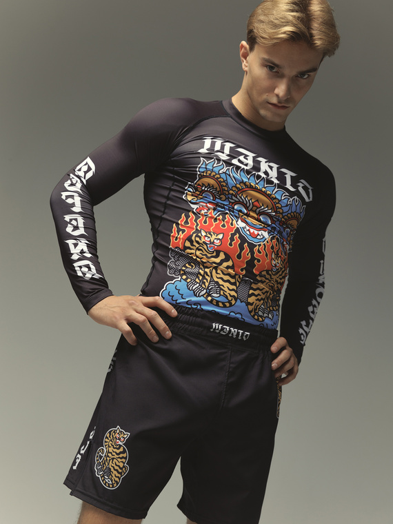 MANTO long sleeve rashguard TIGERS