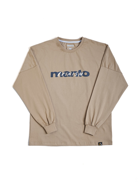 MANTO longsleeve RUIN beżowy