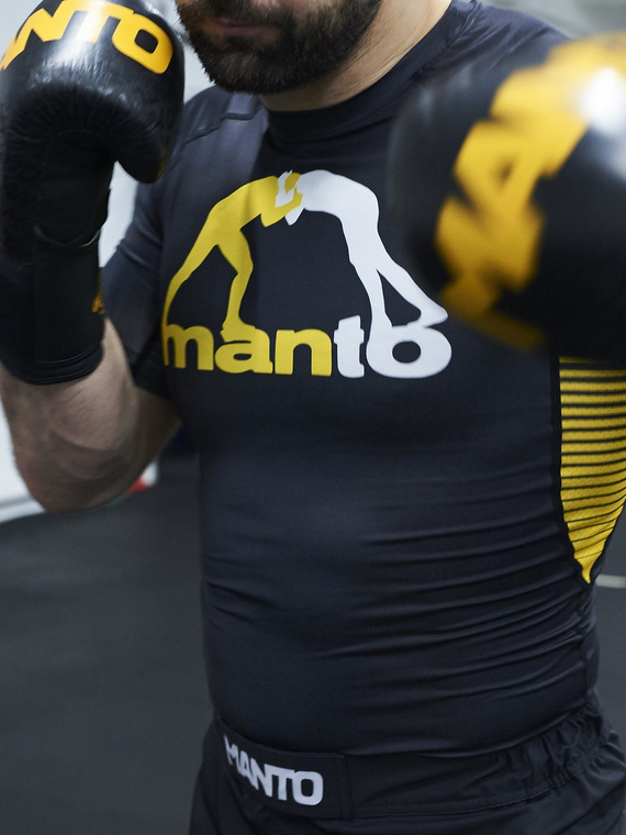 MANTO rashguard LOGO czarny