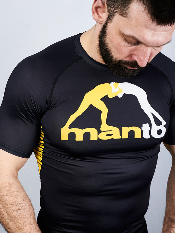 MANTO rashguard LOGO czarny