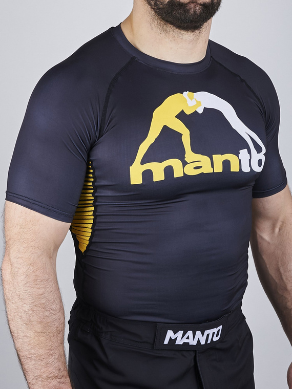 MANTO rashguard LOGO czarny