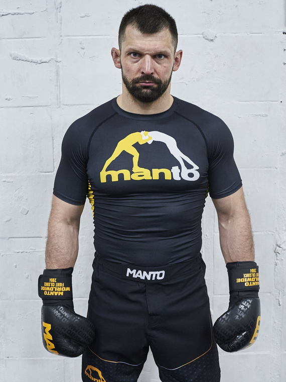 MANTO rashguard LOGO czarny