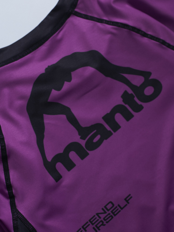 MANTO rashguard RANKED purpurowy