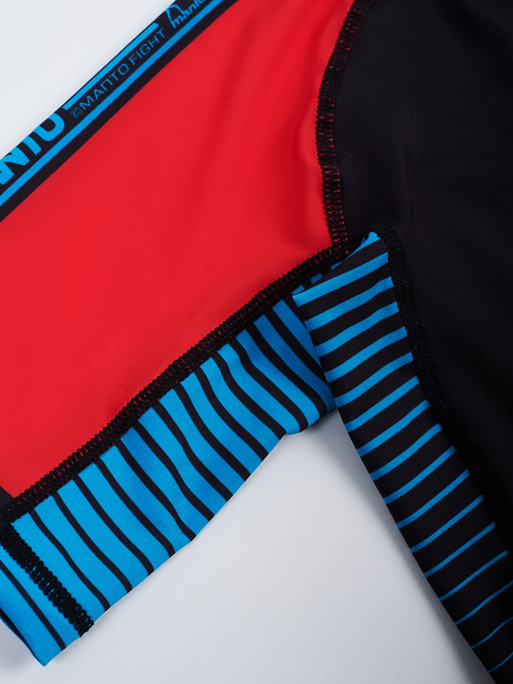 MANTO rashguard STRIPE 2.0 czarno-czerwony