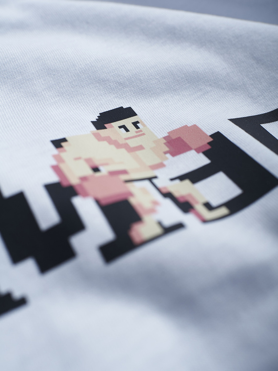 MANTO t-shirt 16bit biały