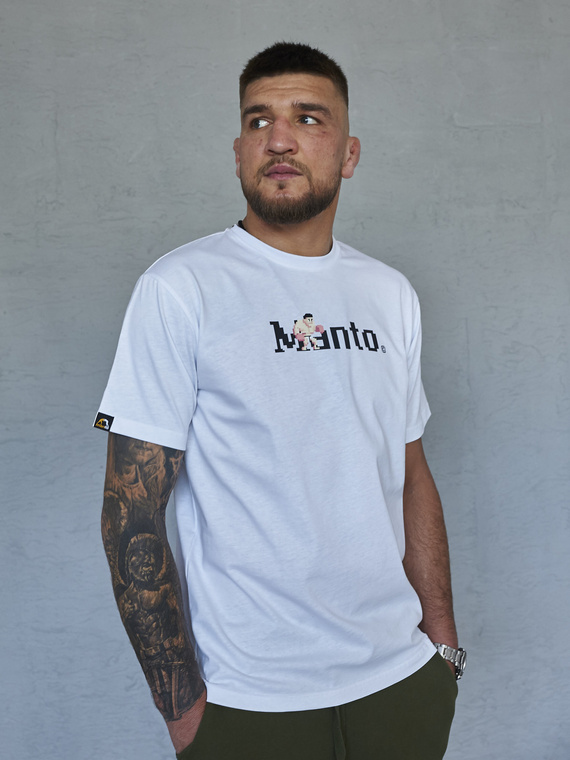 MANTO t-shirt 16bit biały