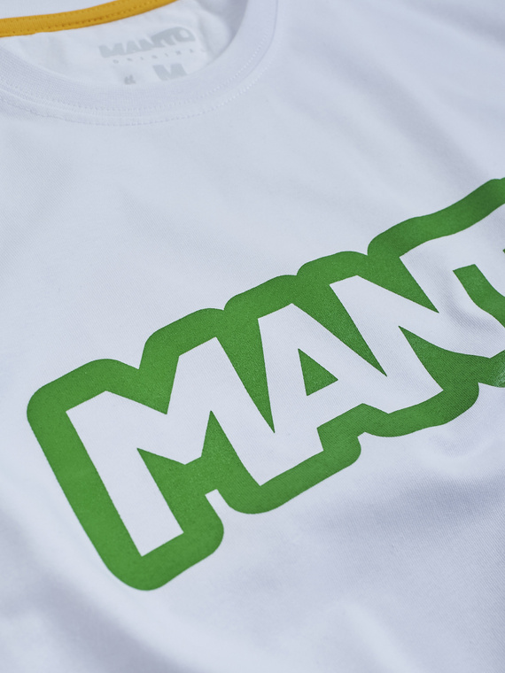 MANTO t-shirt BLOCK biały