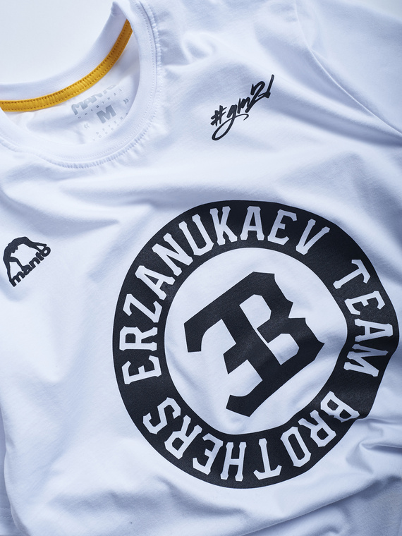 MANTO t-shirt BROTHERS biały