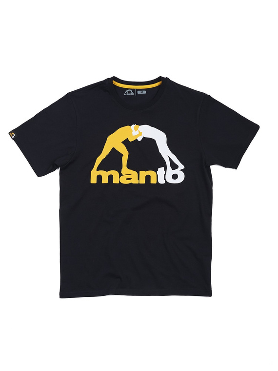 MANTO t-shirt CLASSIC  czarny