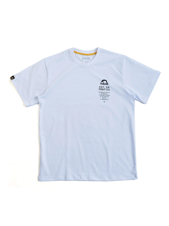 MANTO t-shirt CONSISTENCY biały
