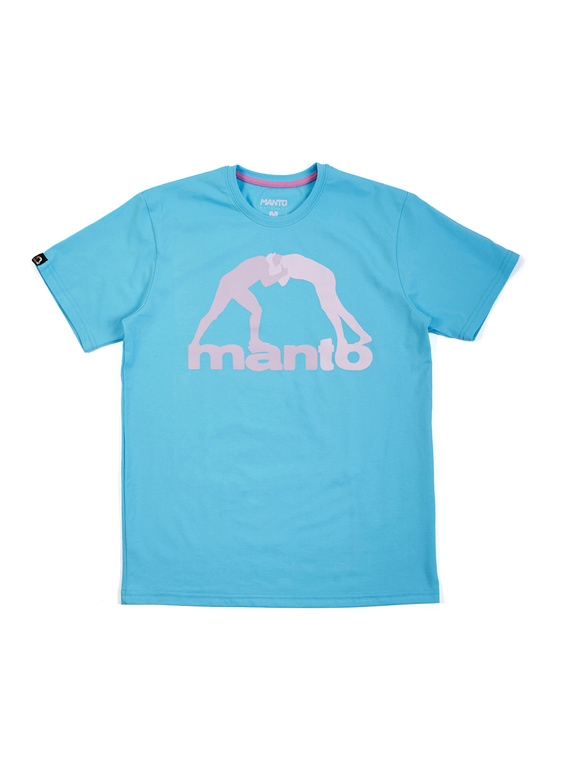 MANTO t-shirt DUO 22 błękitny