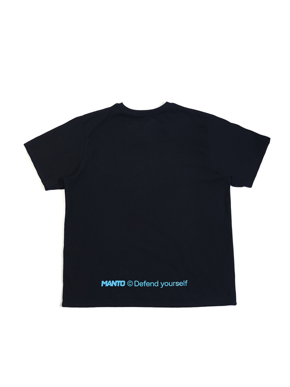 MANTO  t-shirt DUO SEA czarny