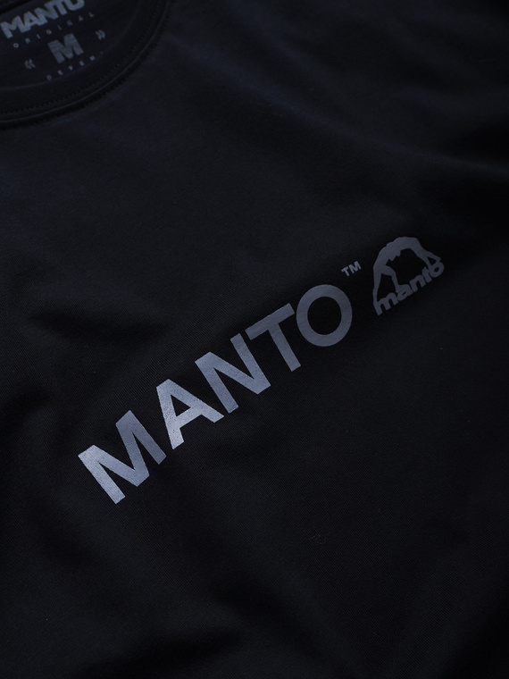 MANTO t-shirt INSANE OVERSIZE czarny