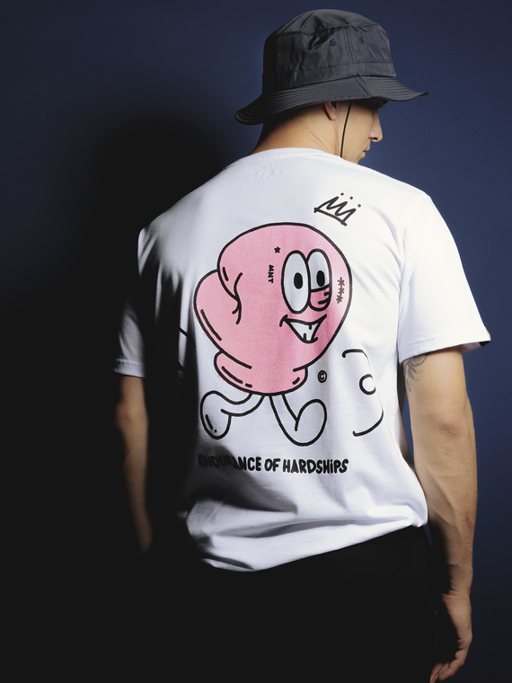 MANTO t-shirt MASCOT biały