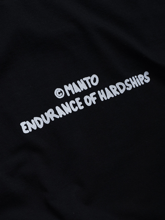 MANTO t-shirt MASCOT czarny