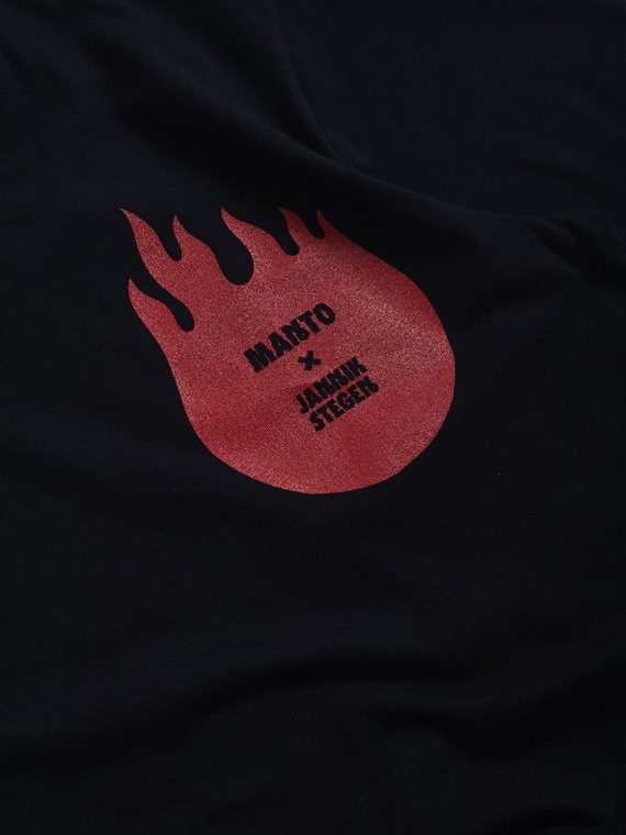 MANTO t-shirt NIGHT OUT czarny