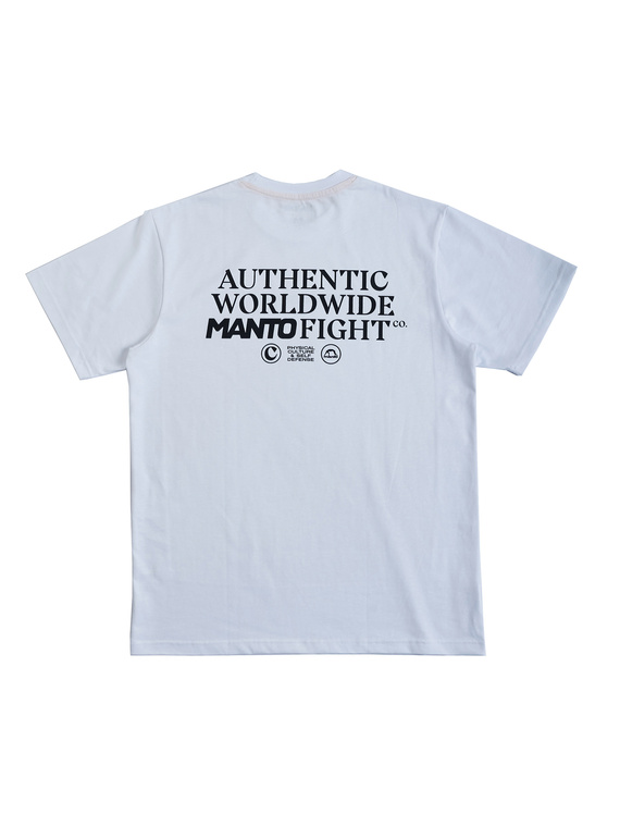 MANTO t-shirt REPRESENT biały
