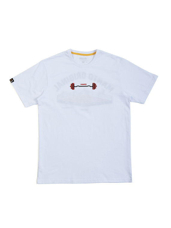MANTO t-shirt RING 2.0 biały