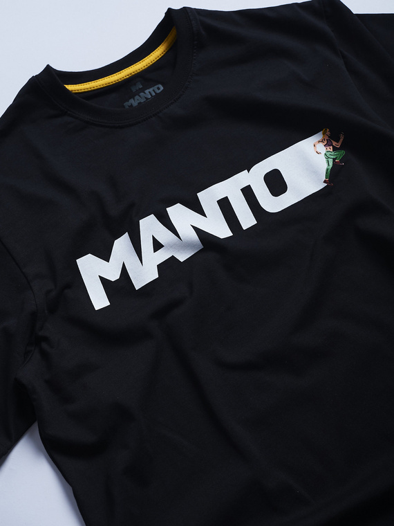 MANTO t-shirt RUN czarny