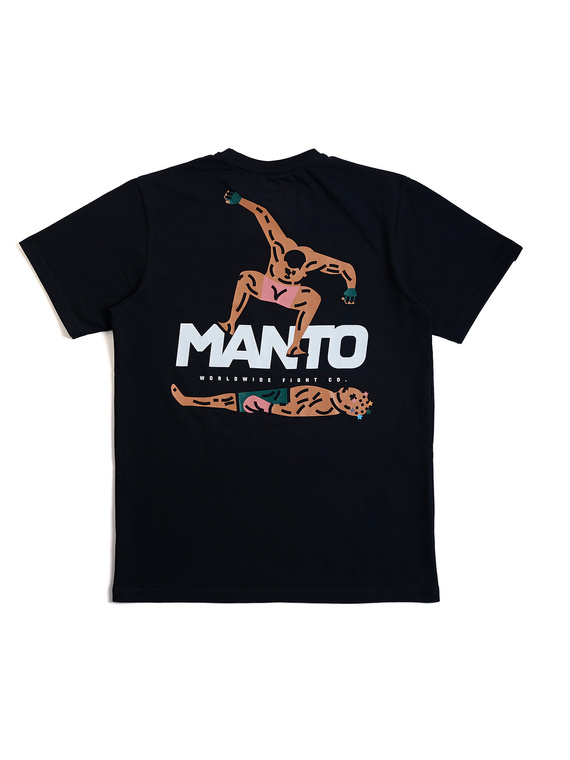 MANTO t-shirt STOMP czarny