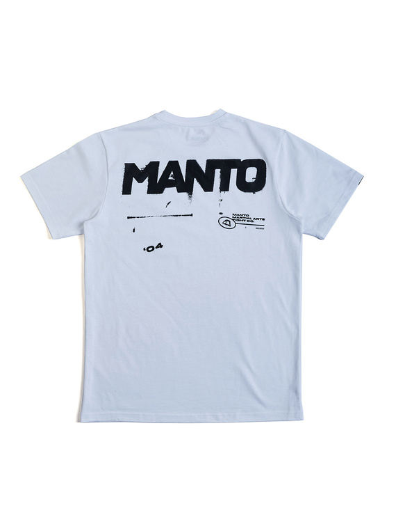 MANTO t-shirt TEMPLATE biały