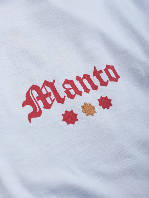 MANTO t-shirt TRIUMPH biały