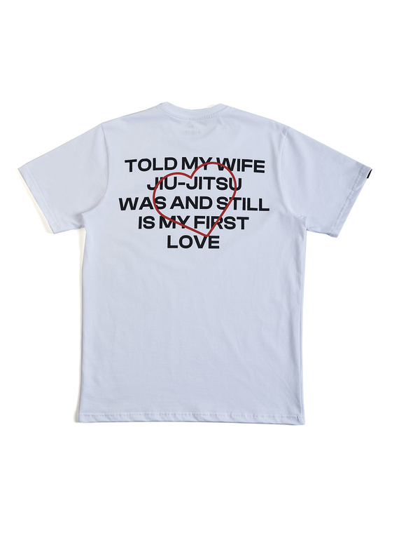 MANTO t-shirt WIFE biały