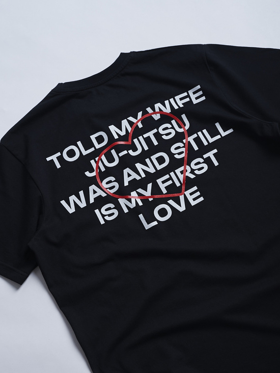 MANTO t-shirt WIFE czarny