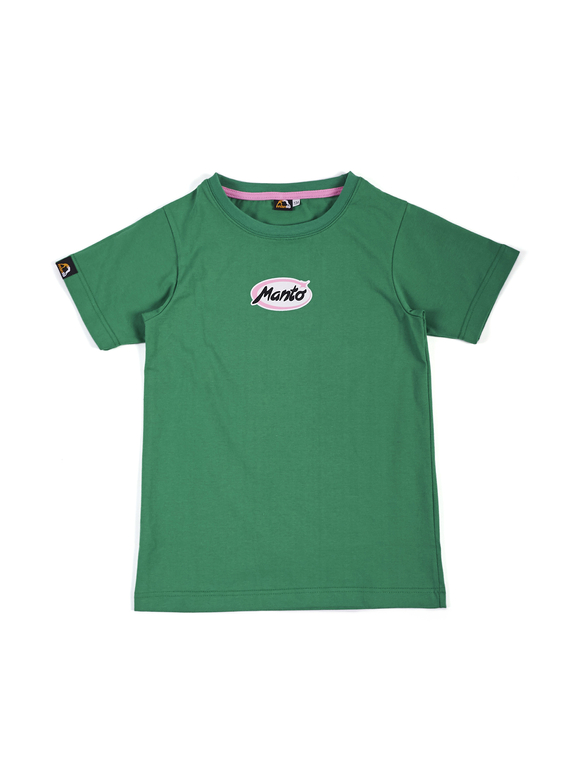 MANTO t-shirt dziecięcy DOGS zielony