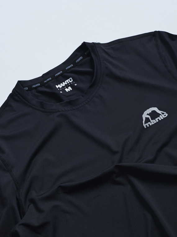 MANTO t-shirt treningowy ATHLETE 2.0 czarny
