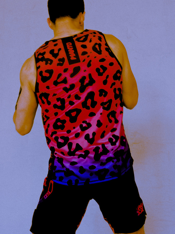 MANTO tank top treningowy LEOPARD