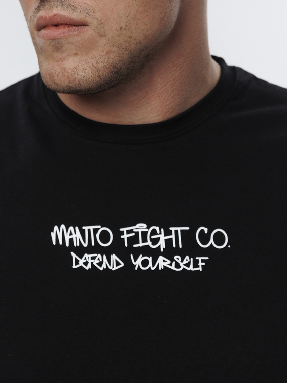 MANTO x KTOF t-shirt LEGAL czarny